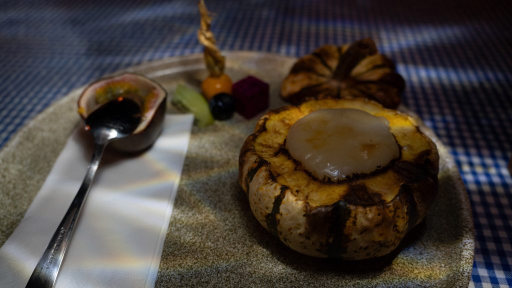 Veganes Abendessen im All-Inclusive-Club an der türkischen Ägäis