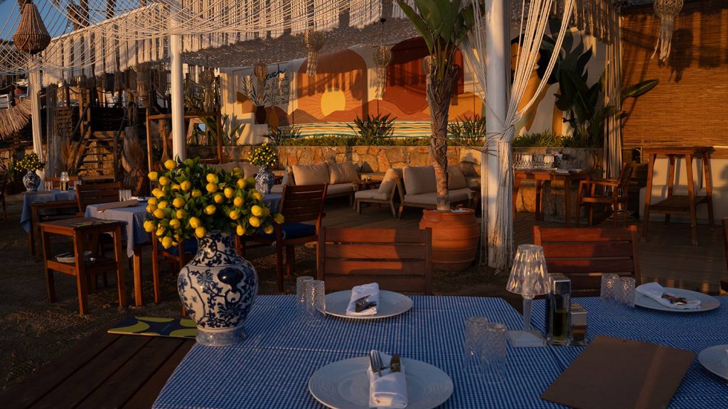 Veganes Abendessen im All-Inclusive-Club an der türkischen Ägäis